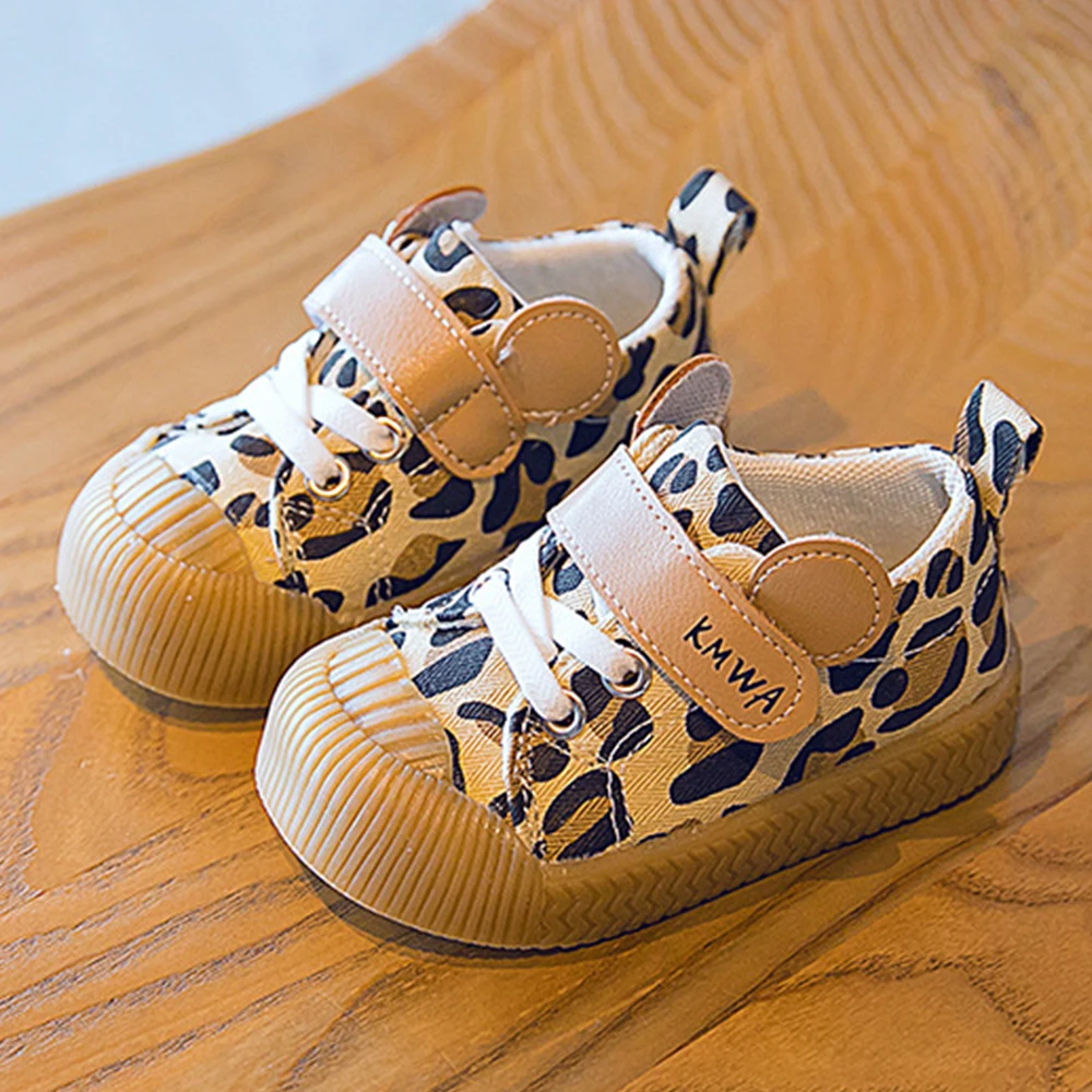 

2021 Kids Shoes Anti-slip Soft Rubber Bottom Baby Sneaker Casual Flat Sneakers Shoes Children size Kid Girls Boys Sports Shoes