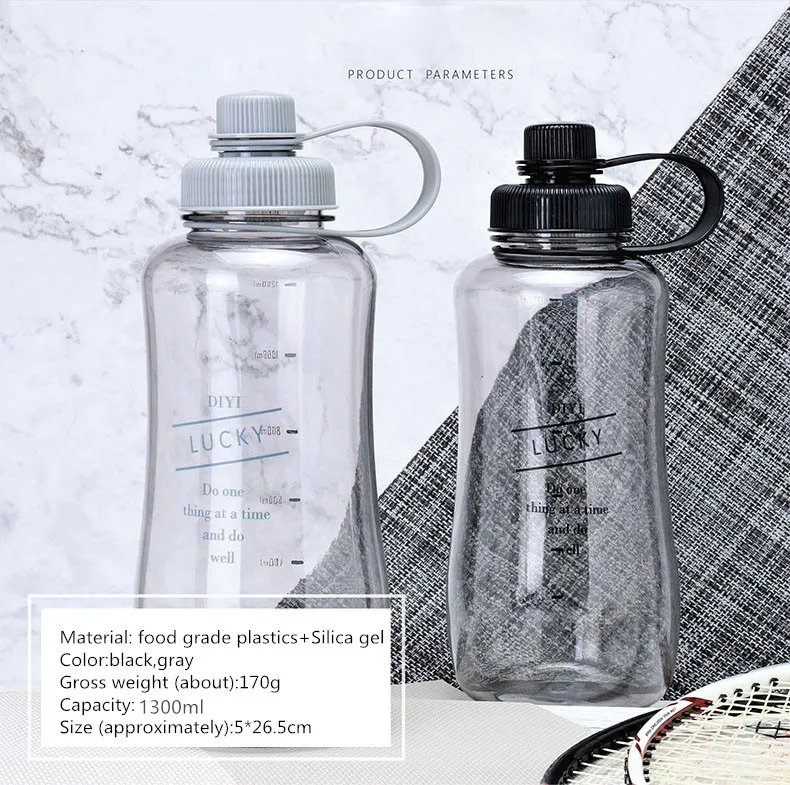 1300 мл здоровая BPA бесплатно фруктовый сок моя бутылка для воды чайные бутылки портативная большая емкость Питьевая Спортивная бутылка для воды на открытом воздухе