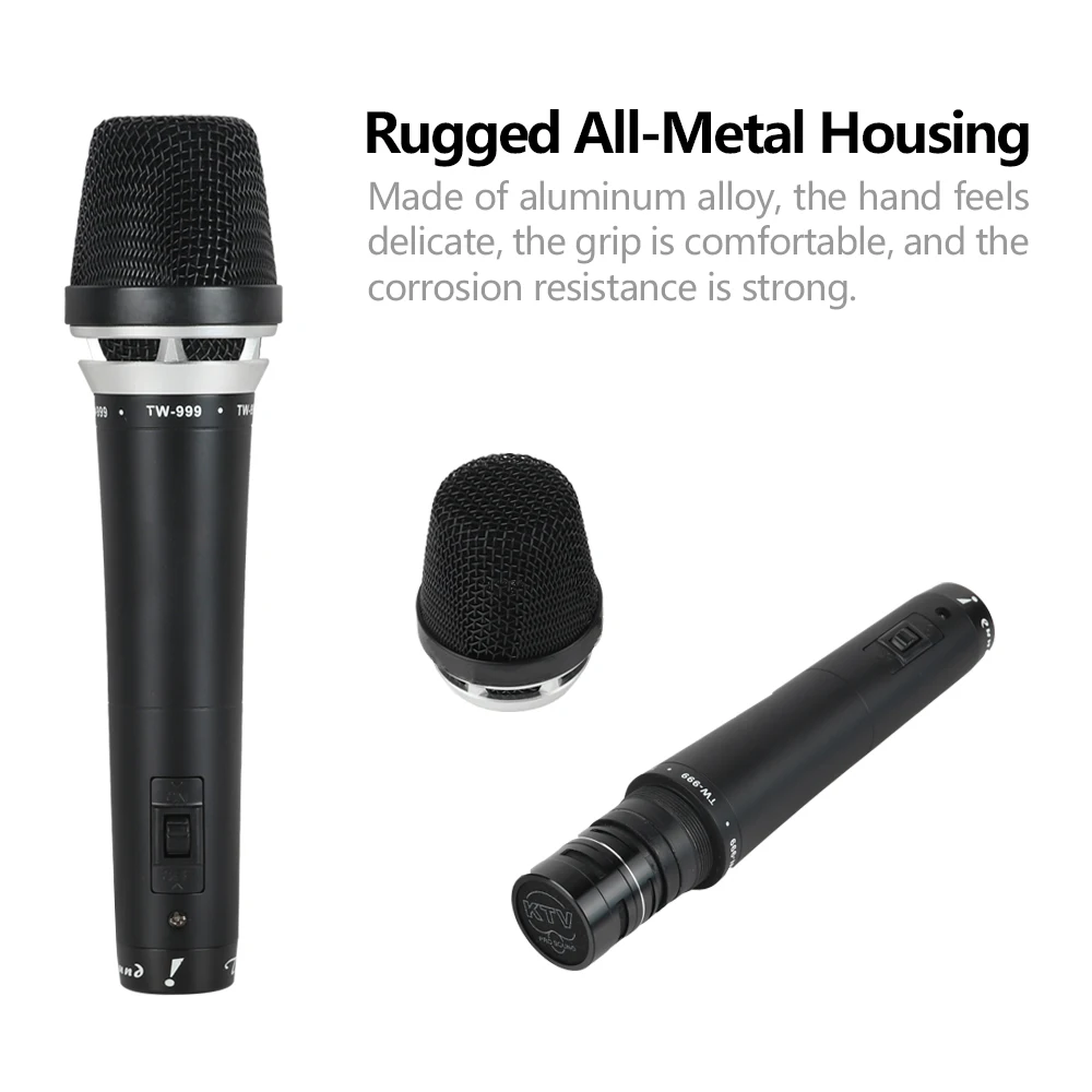 Ручной профессиональный проводной кардиоидный голосовой микрофон включает в