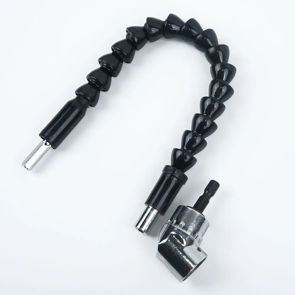 

2pcs Right Angle Drill and Flexible Shaft Bits Extension Screwdriver Bit Holder outdoor portable tools