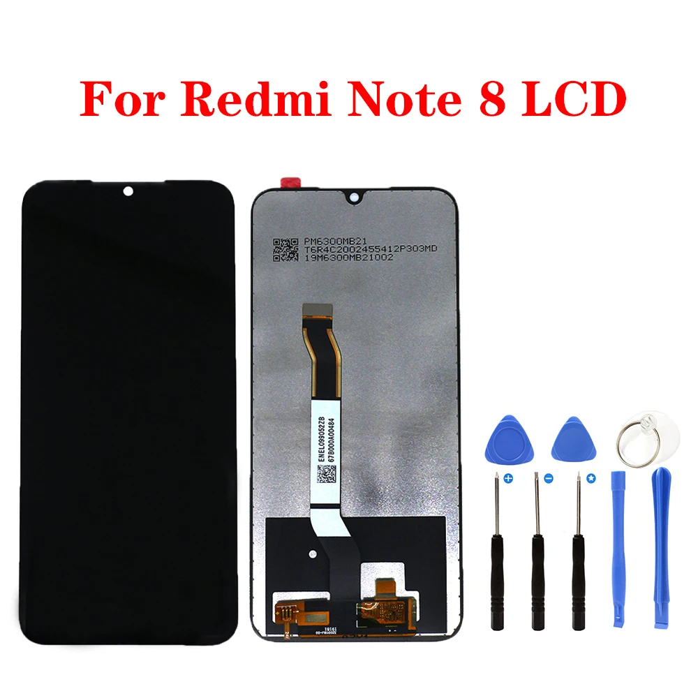 

100% Original Display Replacement For Xiaomi Redmi Note 8 LCD Display Touch Screen Digitizer Assembly For Redmi Note 8 Display