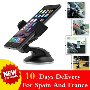 support telephone smartphone voiture ventouse gps auto for iphone 11 8 car phone holder for xiaomi suport portable de porte pour free global shipping