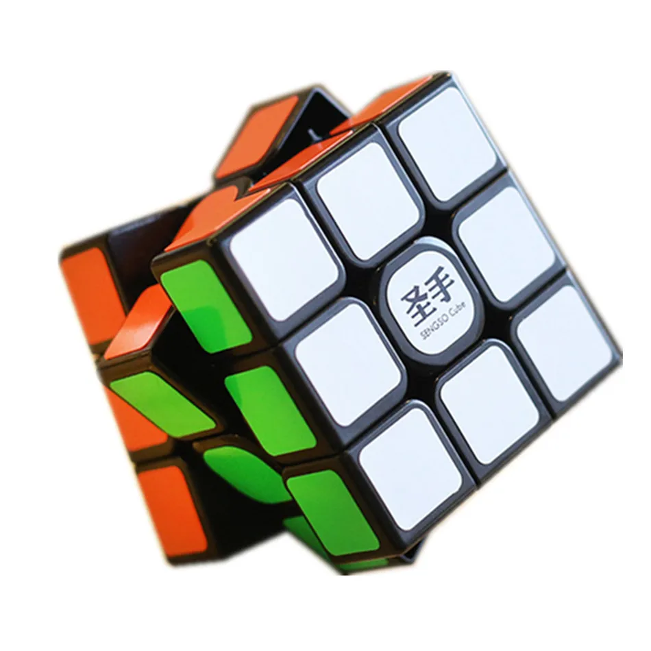Shengshou Legend S 3x3x3 черный магический куб без наклеек Профессиональный 3x3 2x2 скоростные