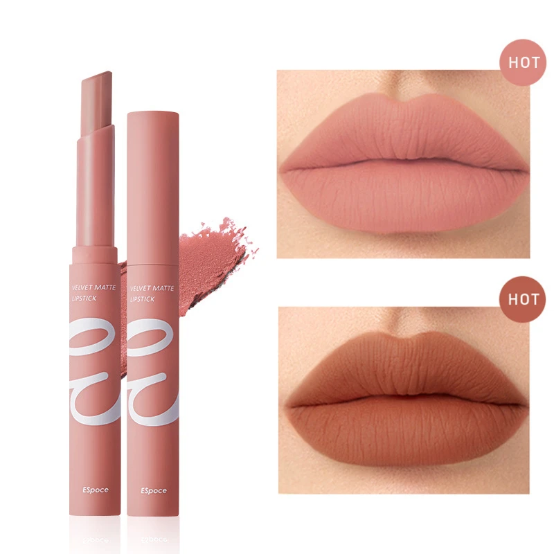 

NEW 12-color Nude Lipstick Velvet Matte Lasting Lipsticks Pencil Waterproof Non Fade Lip Tint Pen Lips Makeup Cosmetic Maquiagem