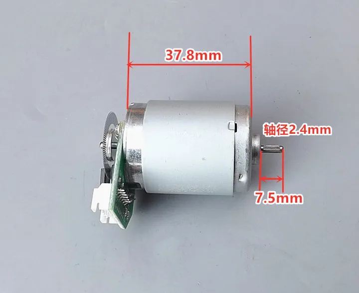 2pcs 385 DC 6-12V encoder motor 3400-6800rpm 96 Line code disc optical | Обустройство дома