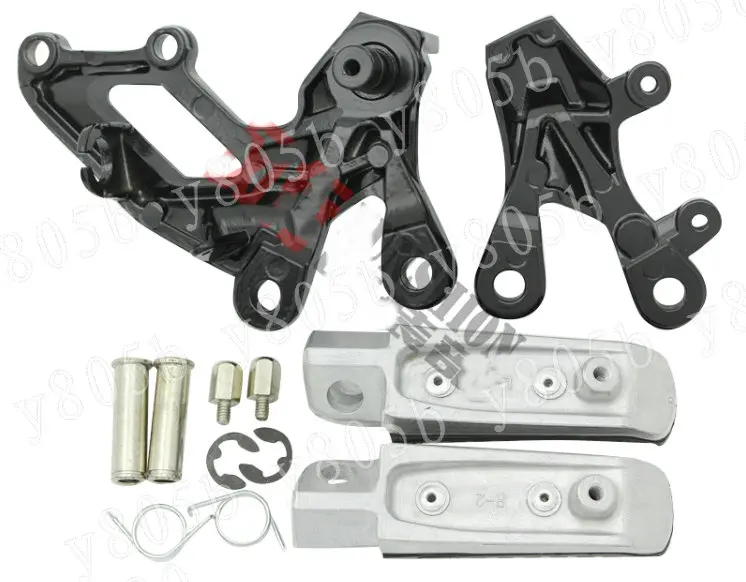 Черные Передние Подножки для всадника подножка комплект кронштейнов KAWASAKI ZX-14R