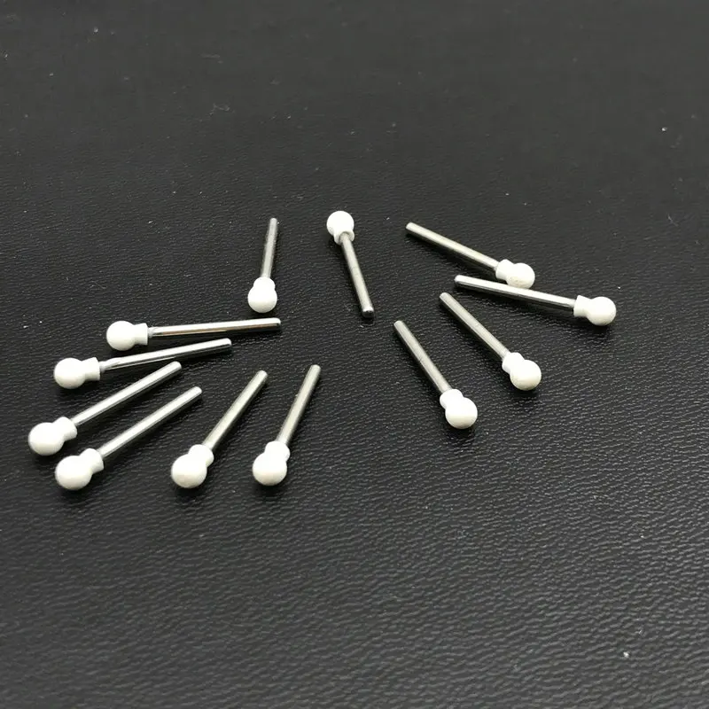 12 шт. стоматологические белые полоски камень фарфор смолы шлифовка наконечникка