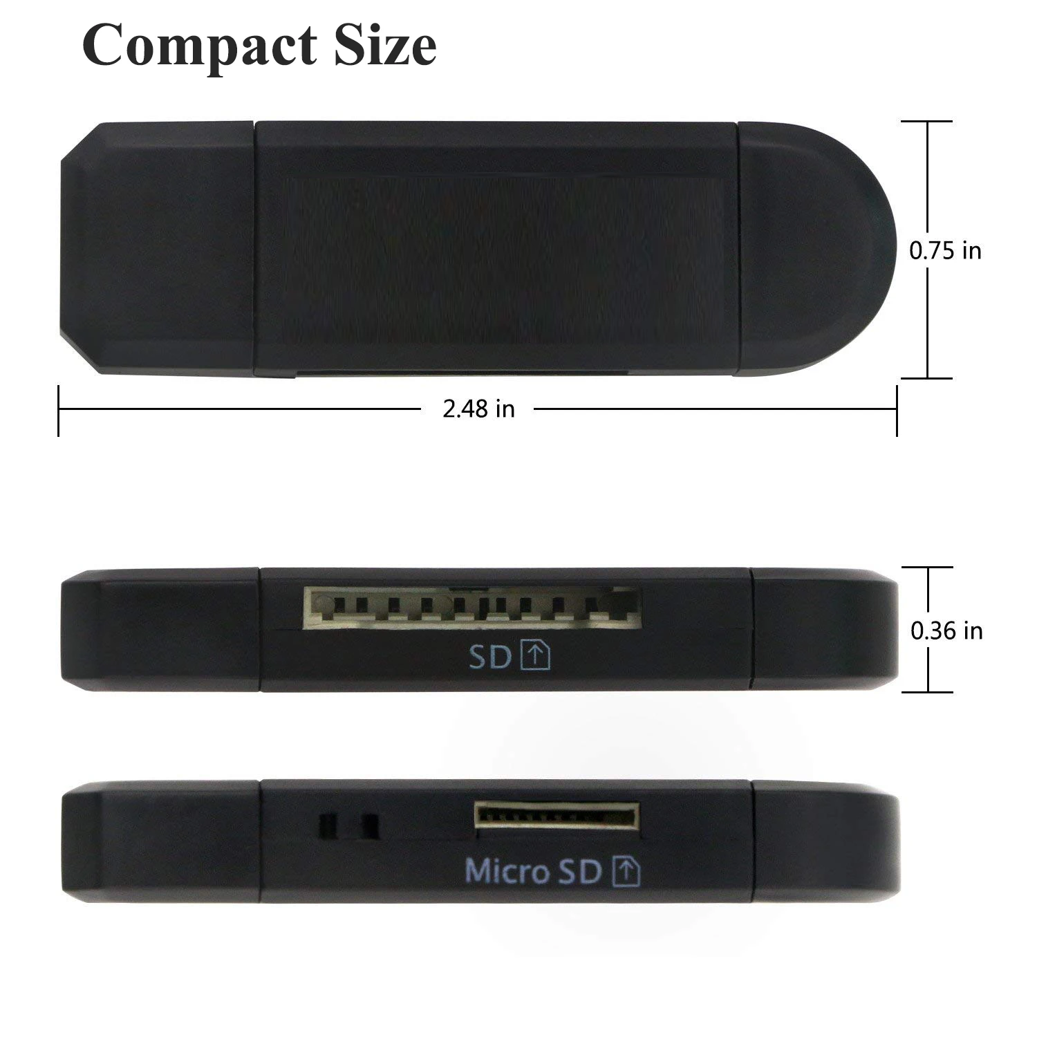 Micro USB OTG адаптер 2 0 портативный кардридер для Samsung Galaxy A10 S7 S6 Edge Xiaomi Huawei Телефоны