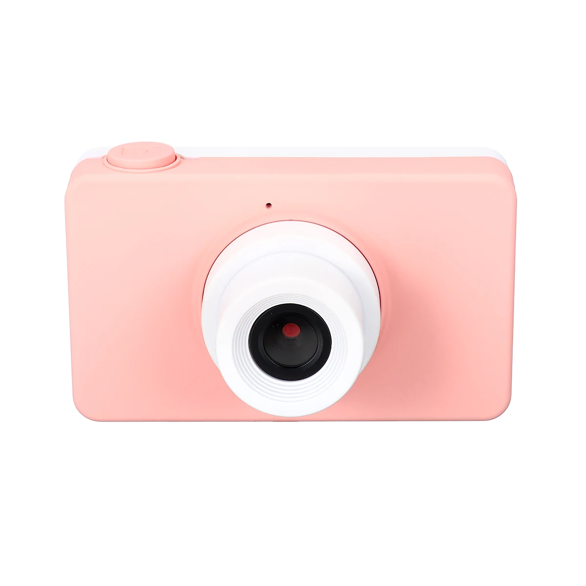 Pink Camera 8MP 1080P HD Детская цифровая камера перезаряжаемая камера s детские игрушки с милым животным защитный чехол Рождественский подарок для девочек - Цвет: Pink Camera