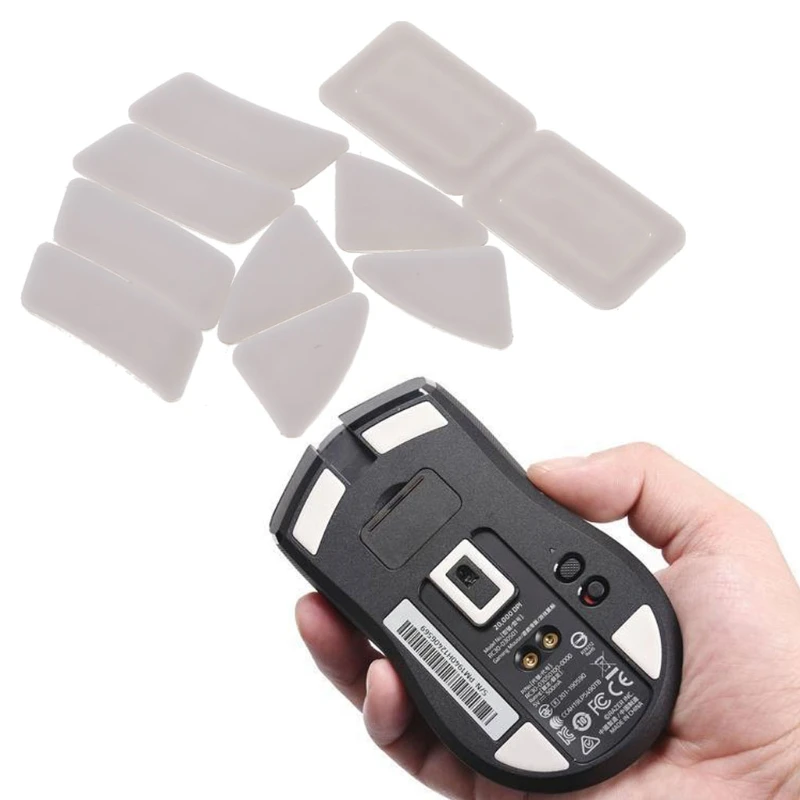 

2 Sets/pack Tiger Gaming Mouse Feet Mouse Skate For Razer Viper Ultimate Mouse White Mouse Glides Curve Edge