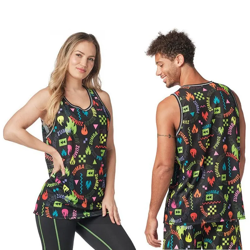 

Zumba Wear New Cheap Women's Yoga Wear Aerobics Running Wear Fitness Wear zumba Wear Tank Top Men's Sports Tops