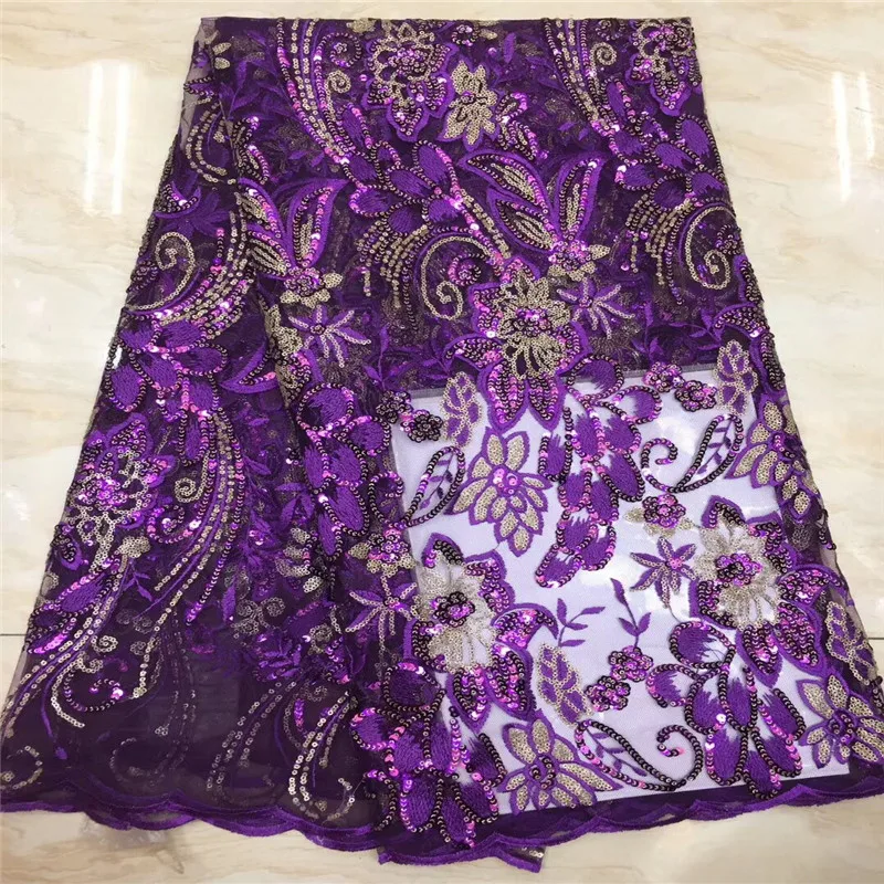 2020 расшитая блестками африканская французская сетчатая кружевная ткань dold