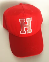 letter h baseball cap birthday gift alphabet hiphop style printed design hat