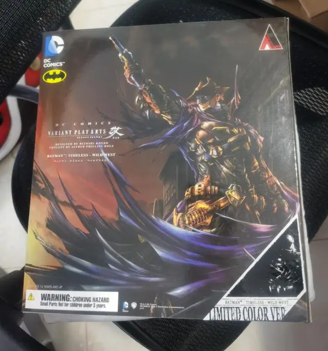 PLAY ARTS 26cm Wild West Black Version Timeless Action Figure Model Toys | Игрушки и хобби