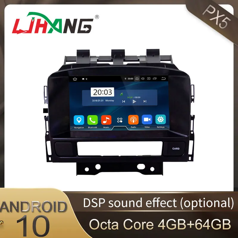 

LJHANG Android 10,0 автомобильный dvd-плеер для Opel Astra J Buick Verano Vauxhall WIFI Мультимедиа GPS навигация 2 Din автомобильное радио стерео