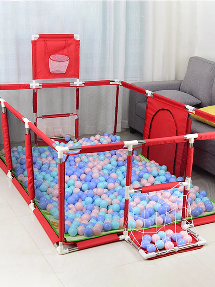 

Kids Furniture Playpen For Children Dry Ocean Ball Swimming Pool Safety Barriers Babys Play Ground Ball Park Indoor Tent Toys
