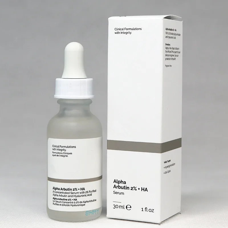 

30ml Alpha Arbutin 2%+HA Ordinary Serum 30ml Removing Pores Moisturizing Oil Control Lighten Improve dark spots Face Skin Care