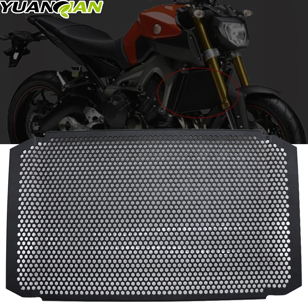 

2021 новая мотоциклетная Обувь Аксессуары для YAMAHA MT-09 FZ-09 MT09 SP XSR900 TRACER 900 FJ радиатор решетка гриль крышка гвардии протектор