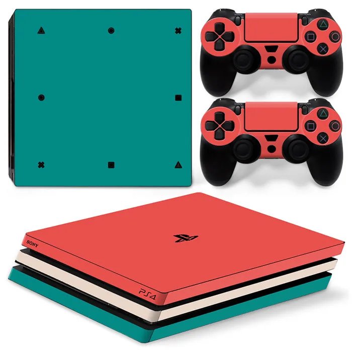 Наклейки для консоли PS4 PRO и контроллеров ps4 pro наклейки кожи виниловые скины |