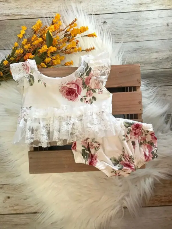 Комплект из 3 предметов Модное Новое кружевное платье с цветочным рисунком для