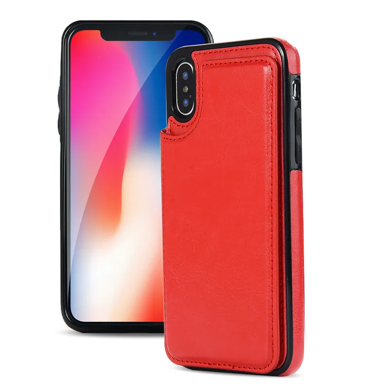 gules Двухкнопочный Флип-кошелек для huawei Mate20 Mate20 Pro Mate20 Lite P30 P30 Pro P30 Lite кронштейн чехол из ТПУ - Цвет: gules