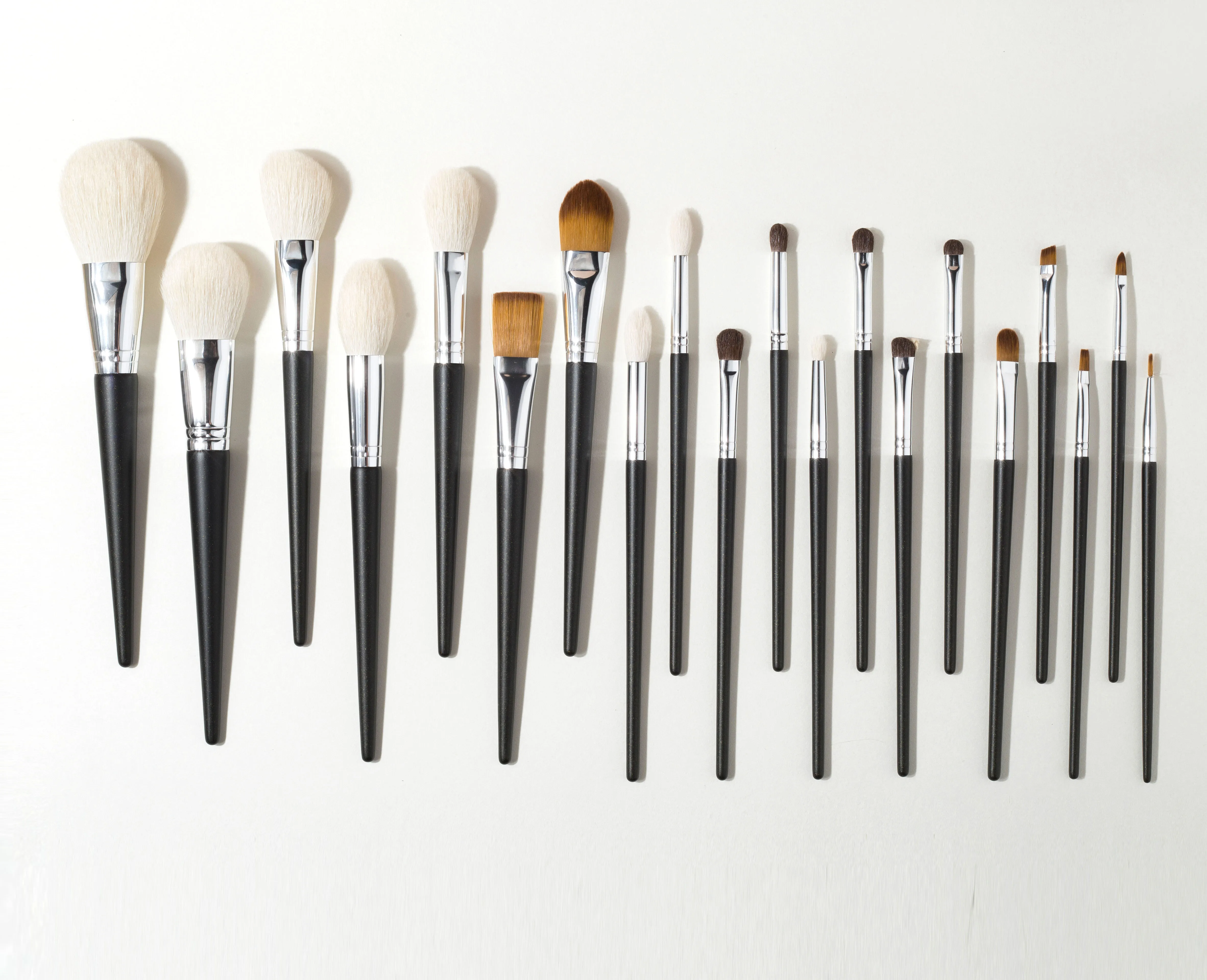 Soft Goat Hair Makeup Brushes High Quality Cosmetics Tools Brochas Maquillage