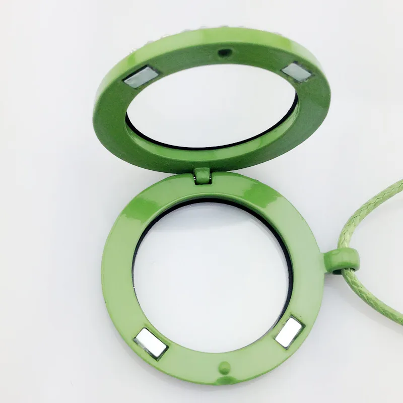 Женское Ожерелье из сплава стеклянная подвеска с фотобоксом открывающаяся