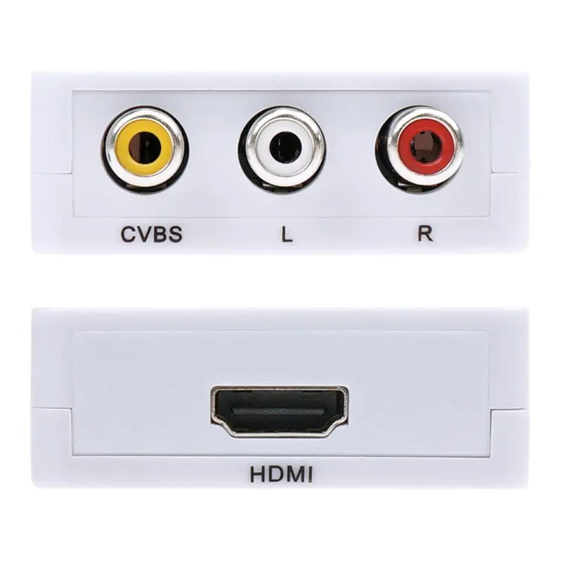 New Mini HDMI To RCA/CVBS Adapter Full HD 1080P TV AV Audio/Video Converter Support PAL And NTSC Component |
