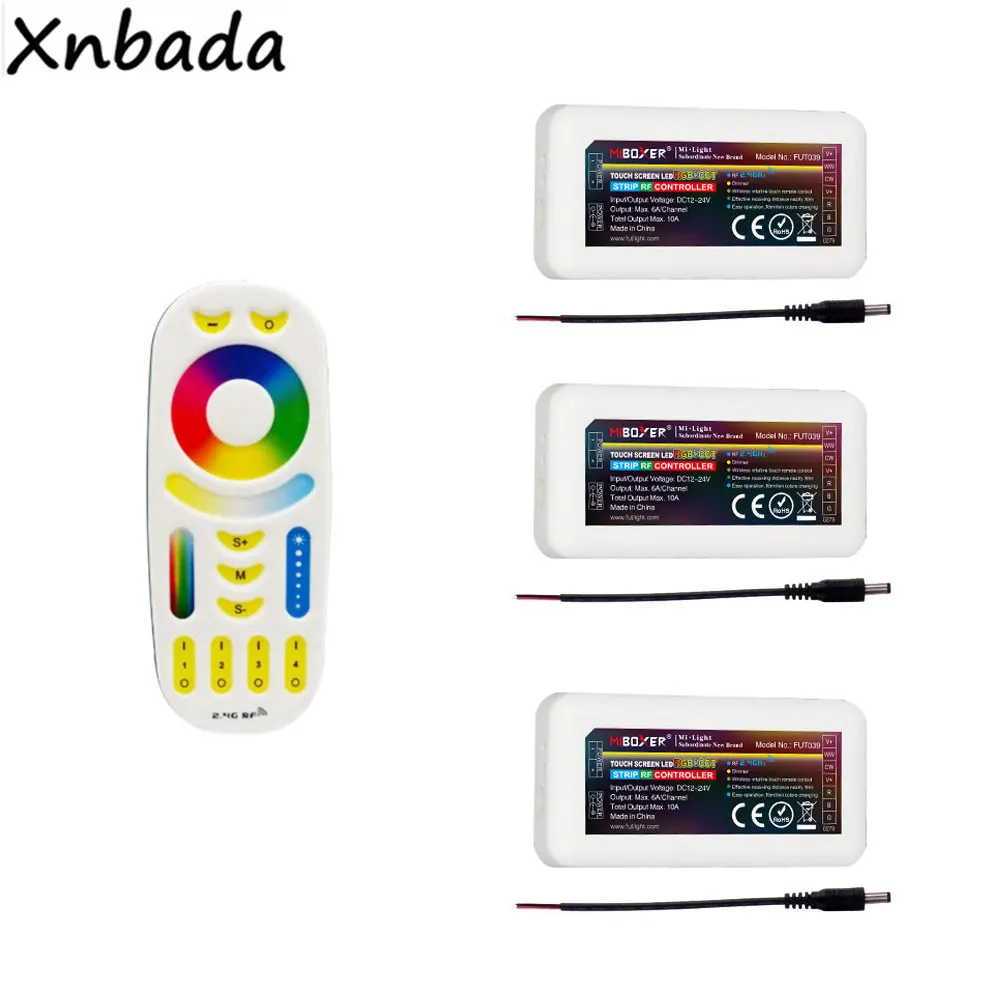 MiBoxer 2 4G RGB CCT Led управление ler Milight RF RGBWW сенсорный экран пульт дистанционного