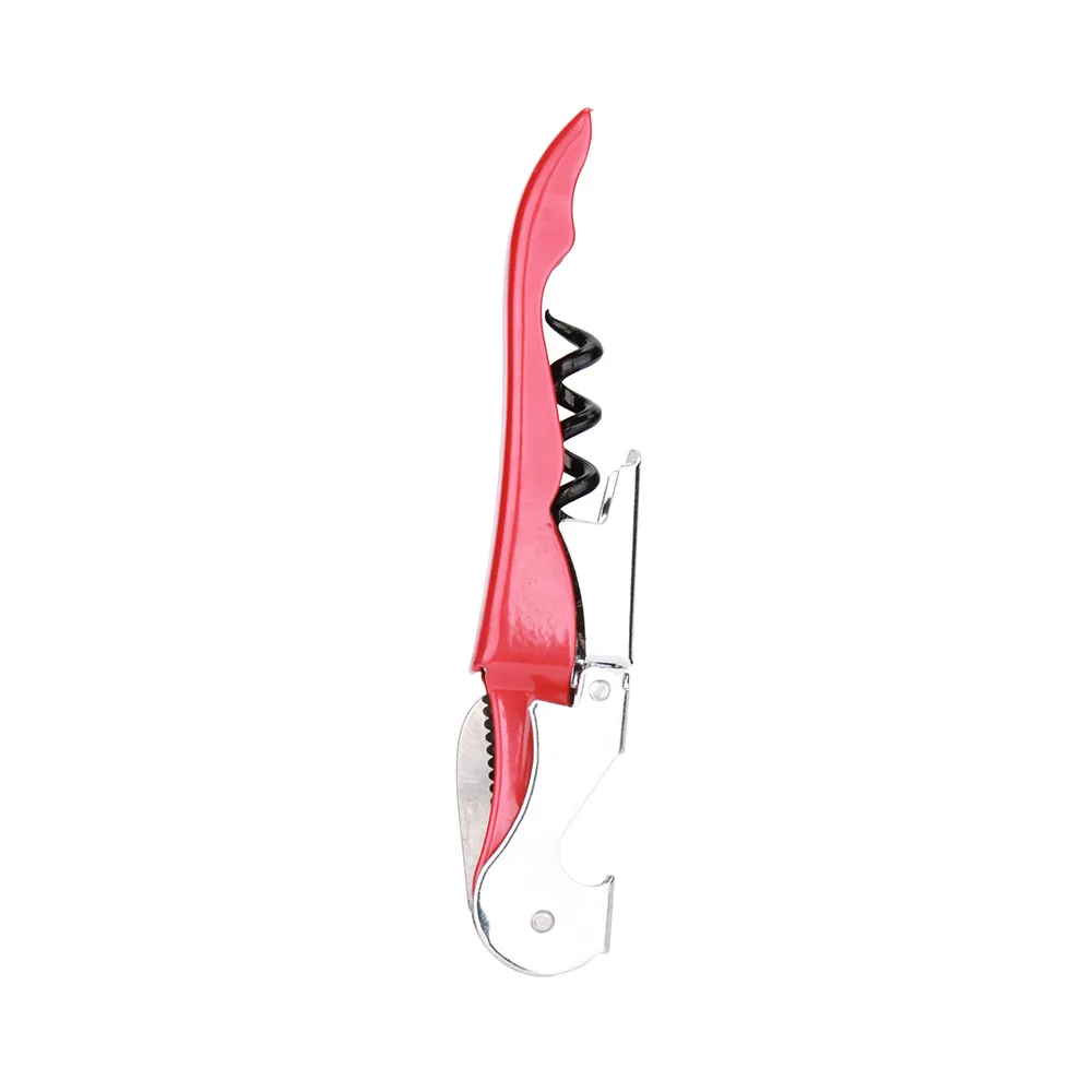 1pc Portable MultiFunction Can Opener Stainless Steel Cork Screw Corkscrews Cutter Wine Bottle Cap Kitchen Tools F1126 | Дом и сад