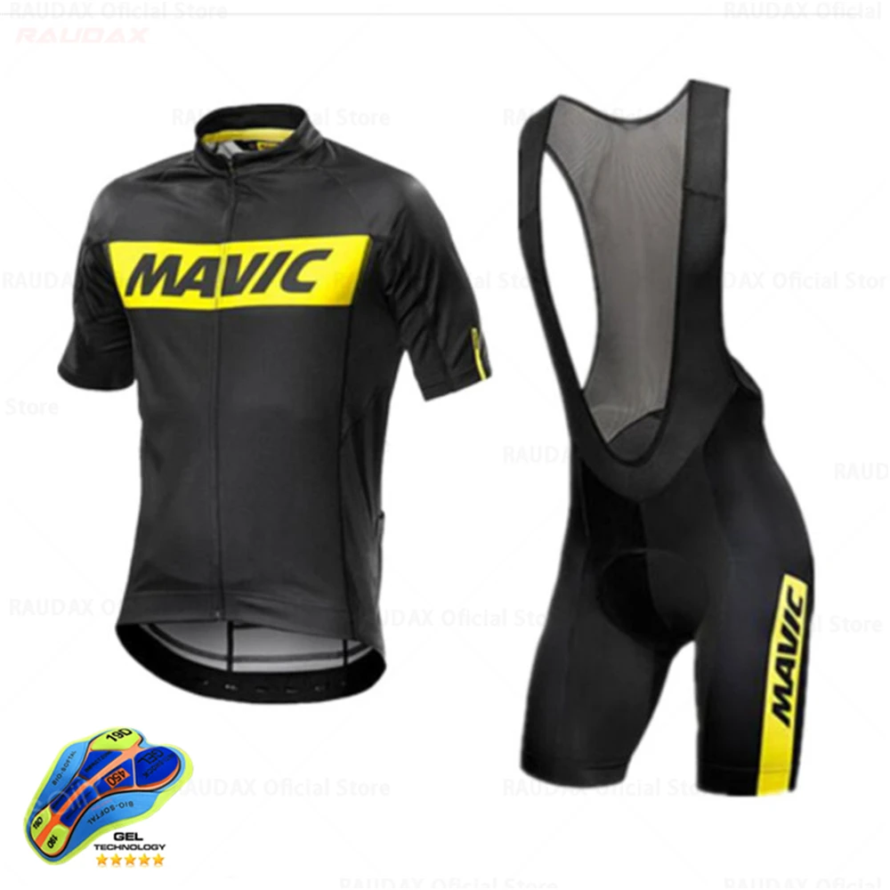 Джерси для велоспорта модель 2021 года командные комплекты велосипеда Mavic одежда горного Мужская