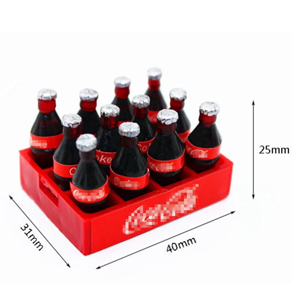 Креативное украшение колы для автомобиля мини-модель украшения салона приборной