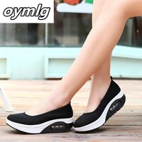 2020 spring summer new shake shoes breathable shoes casual shoes thick bottom sponge cake single cushion shoes mujer s012