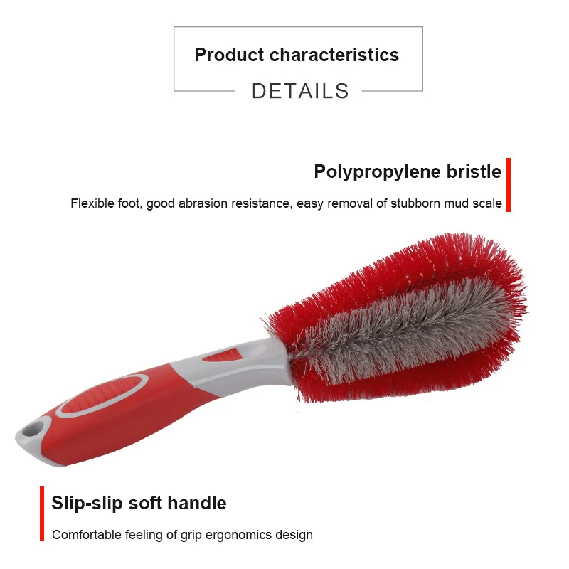 

Car Wash Car Detailing Polish Car Microfiber Wheel Wash Brush Vehicle Cleaning Brush Wheel Rims Tire Washing Brush