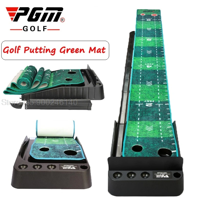 en Ucuz Pgm Kapalı Golf Vuruş Eğitmen Backyard Golf Minderi Eğitim Yardımları 3M Isabet Pedi Uygulama Mini Yeşil çim Paspaslar Fairway Bölme
