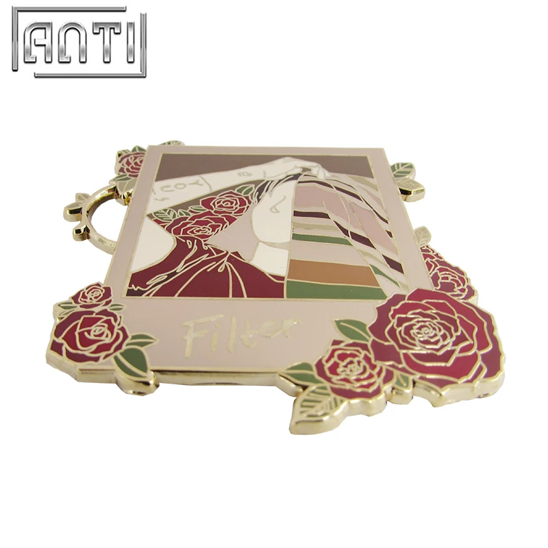 Изготовленный На Заказ Футбол Лиги Европы металлический значок каких-либо