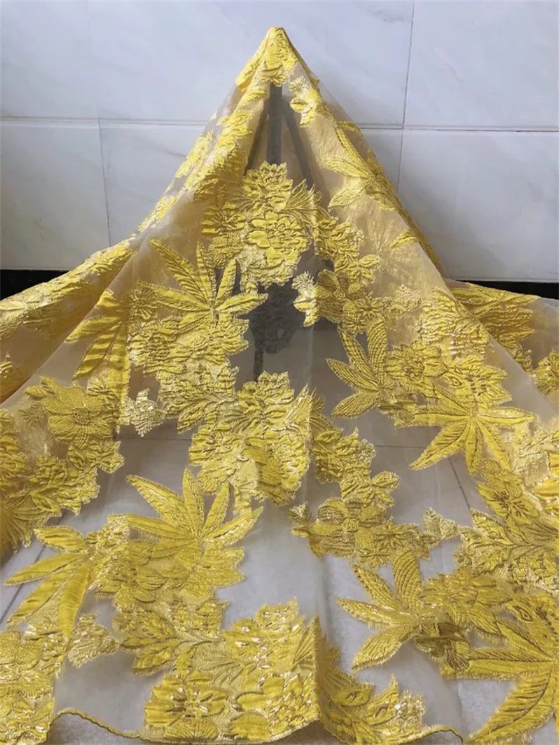 5 ярдов/партия красная жаккардовая вышивка черная французская сетчатая