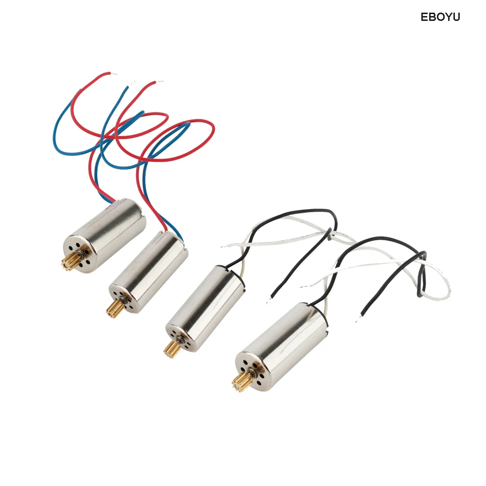 

4 pcs * Replacement Motors CW +CCW Motors with Metal Gear for XKY K10 GPS Drone Replacement Spare Parts RC Quadcopter Drone