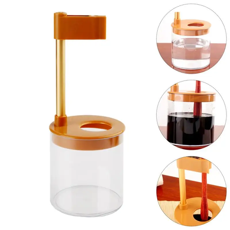 

1pc Brush Pen Holder Creative Chinese Brush Hanging Rack Writing Brush Rest