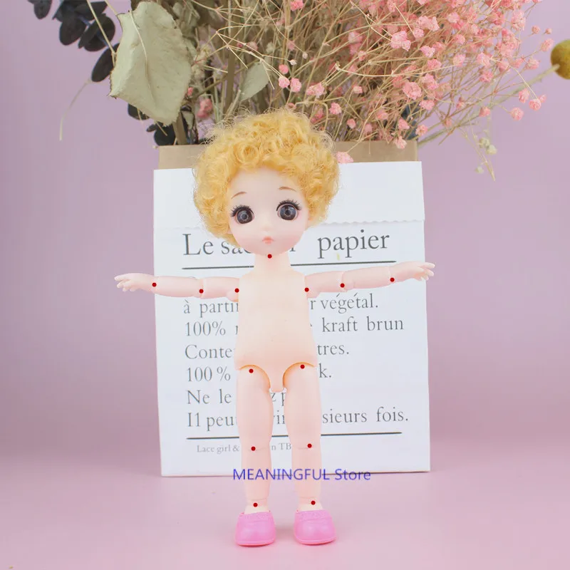 15 см отправить модные куклы обувь макияж одеваются 13 подвижные шарниры кудри BJD