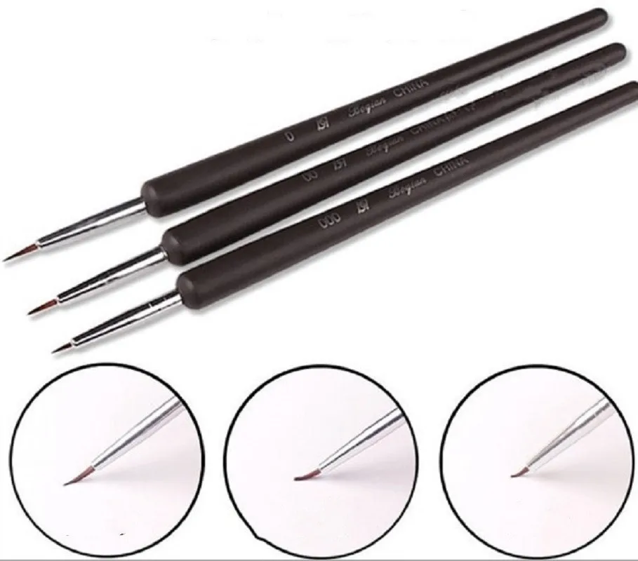 3 шт./компл. уход за кожей лица формы торт украшения набор кистей для Еда Краски