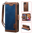 Чехол-Кошелек для Xiaomi Mi 10T Lite 11 Redmi 9 9A 9C K20 Note 7 8 8T 9 Pro 10 Pro 9T, винтажный кожаный флип-чехол с магнитной застежкой