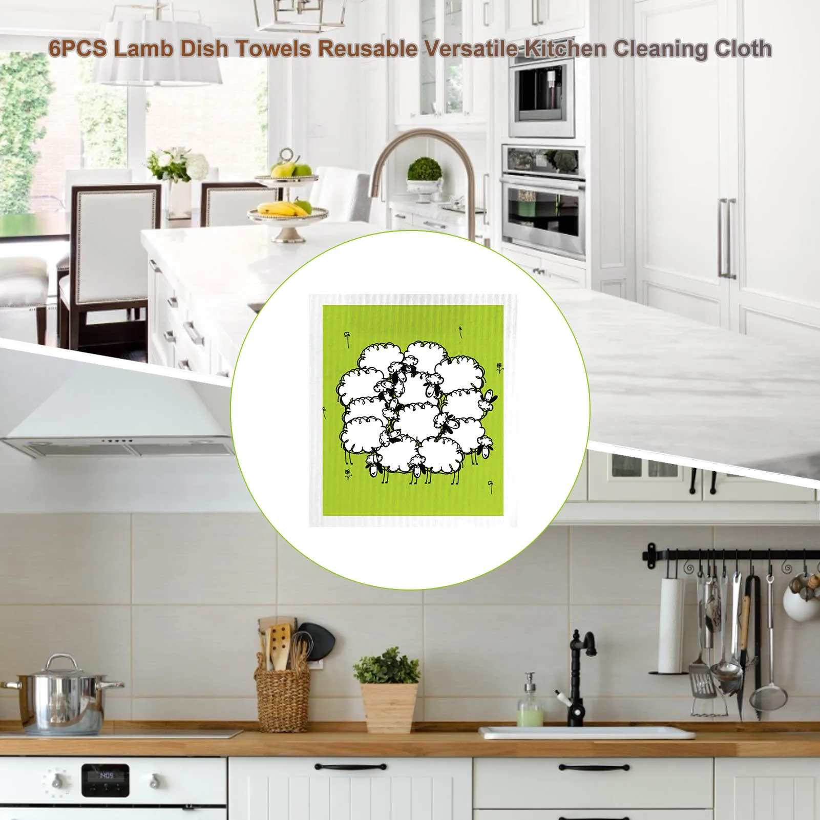 6 предметов Милые принты Зимние детские носки дизайн овечка многоразовые