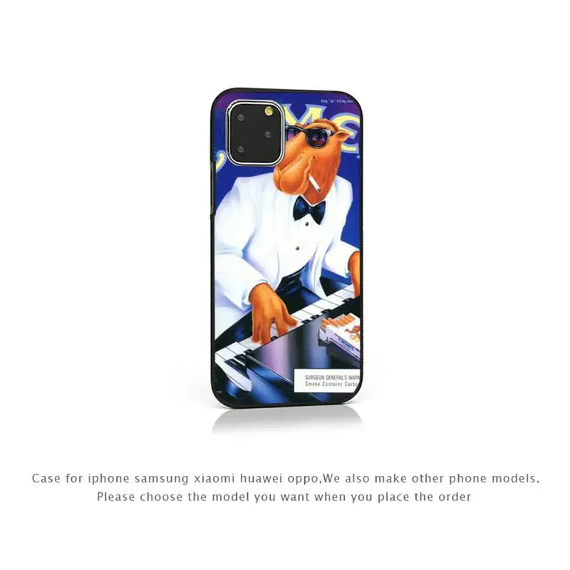 

Camel cigarette case funny cartoon Phone Case for iPhone 7 8 11 12 Pro X XS Max XR Samsung A S 10 20 50 Plus pro funda