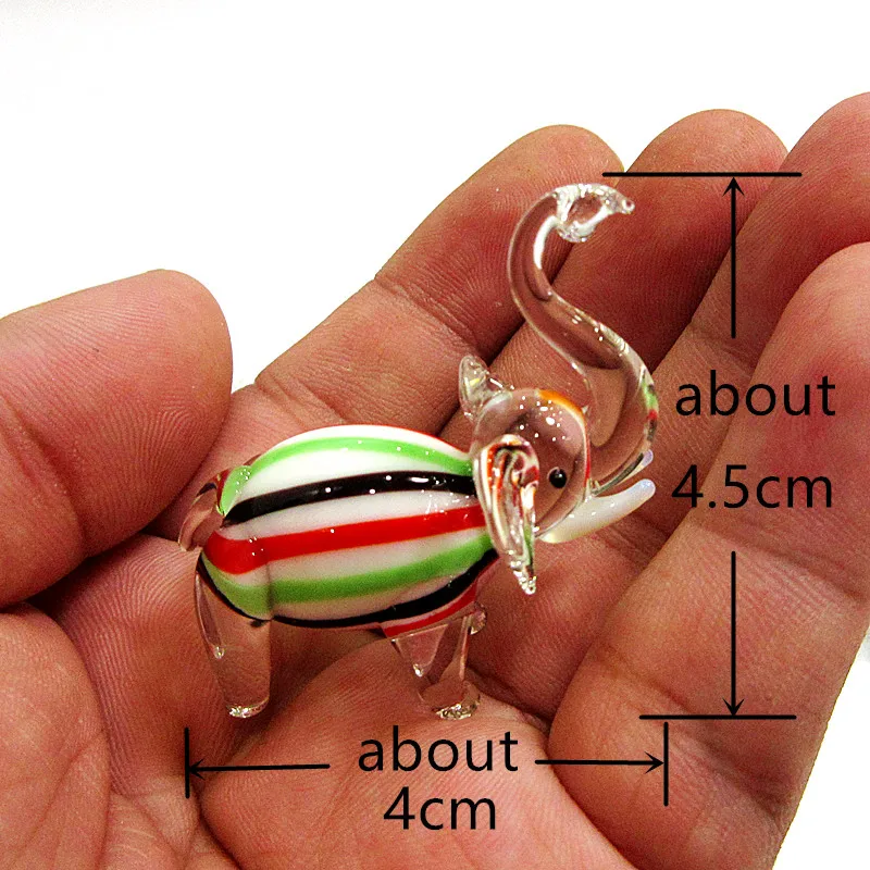 6 шт. американский стиль миниатюрные статуи ручной работы стеклянные фигурки