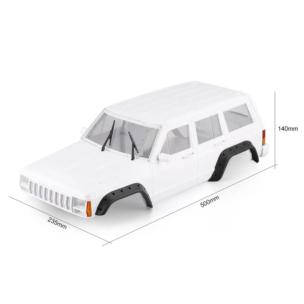 

2019 AX-313B 12.3inch/313mm Wheelbase Pickup Body Shell DIY Kit for 1/10 RC Truck Crawler Axial SCX10 & SCX10 II 90046 90047