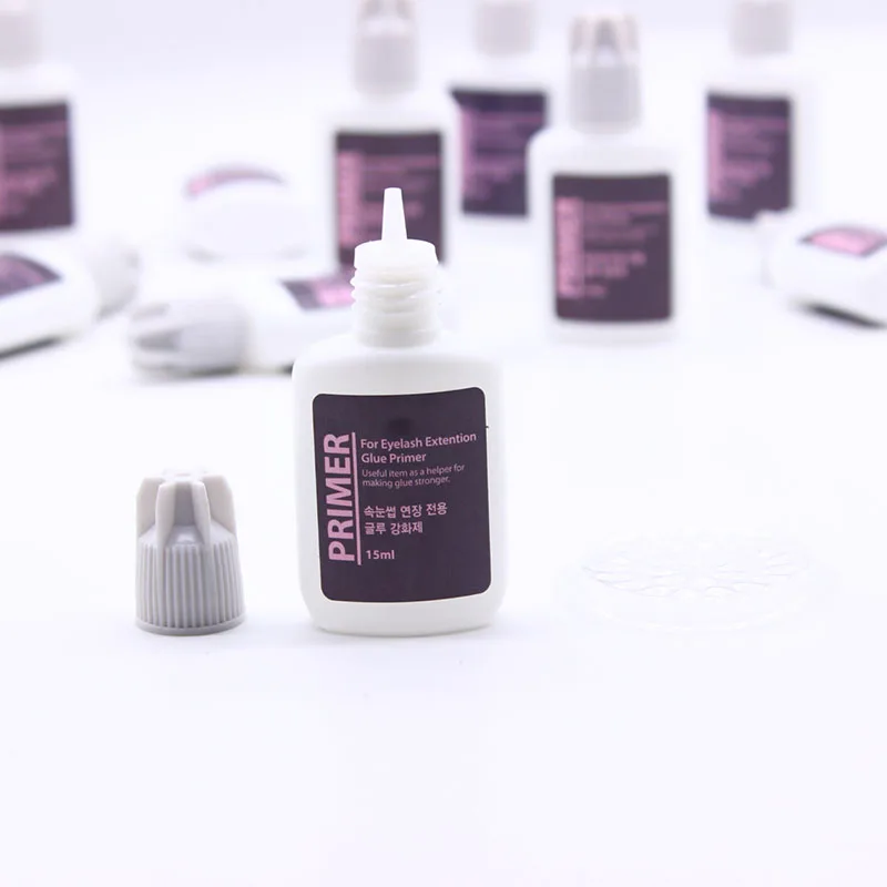 15 мл корейский оригинальный клей для наращивания ресниц праймер хранения