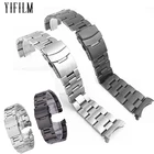 Для Fossil Gen 4 Explorist HR Sport Smartwatch 6 44 мм Q Explorist коллидер FB01 наручный ремешок из нержавеющей стали с дуговым отверстием