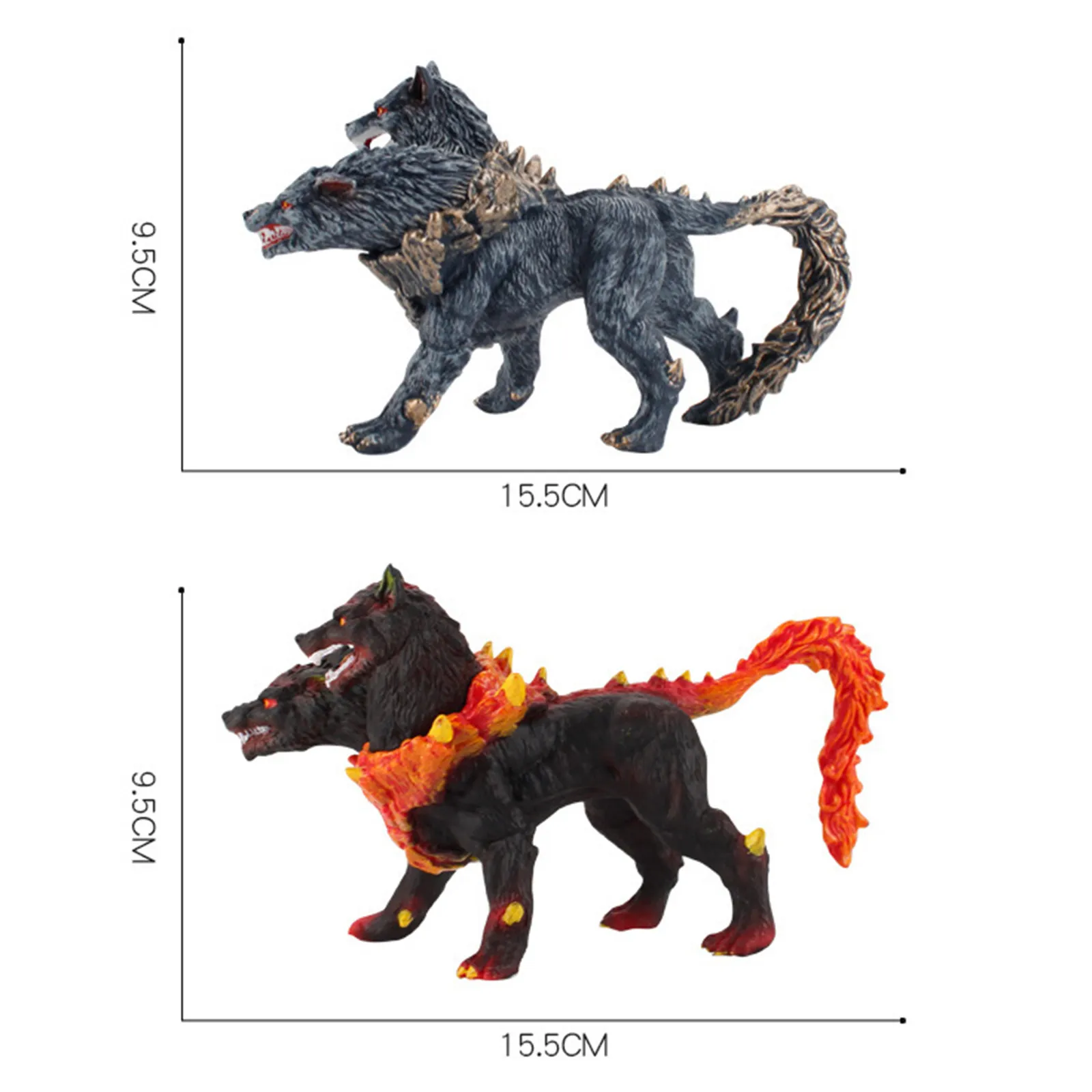 

Lava Hellhound Animals Action Figures Creative Lifelike World Animals Model Pvc High Quality Toy For Kids Adult Model Toys