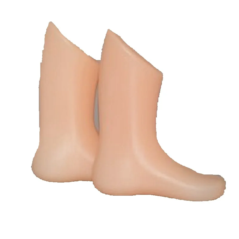 2 шт. детские манекены для ног желтые | Дом и сад